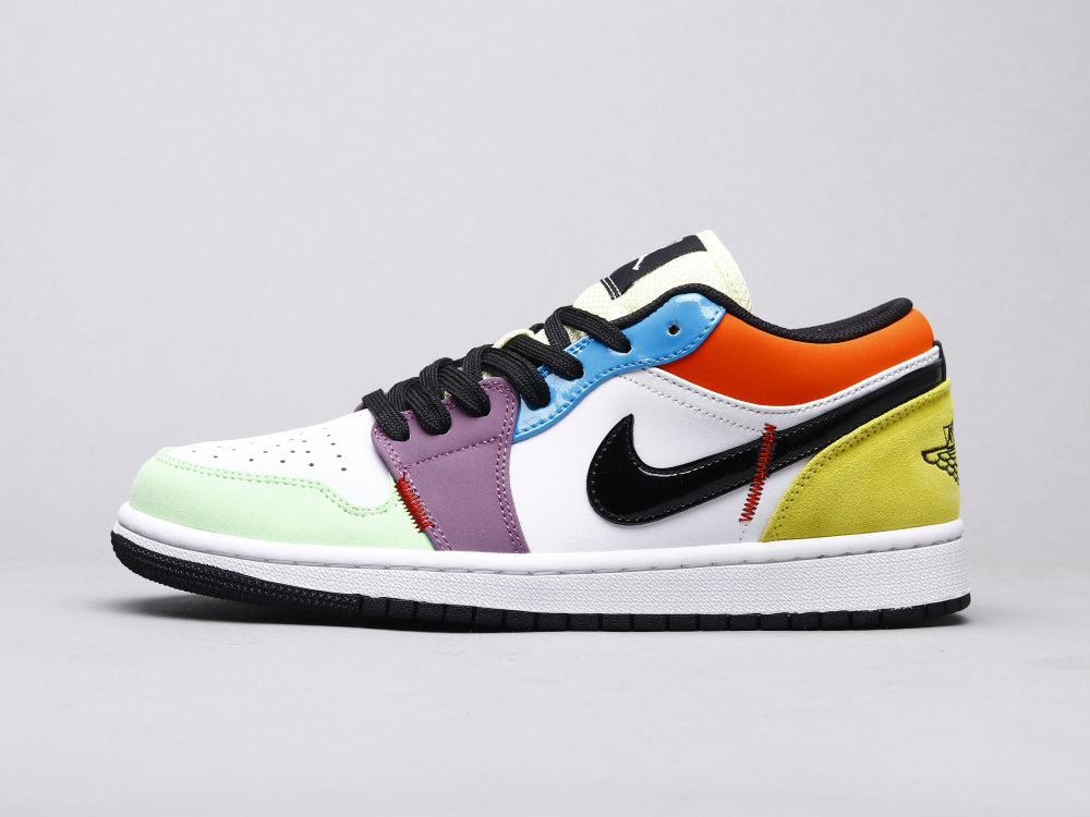 BL - AJ1 rainbow stitching