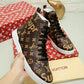 BL - LUV Stellar Trainer Boot Brown S Sneaker