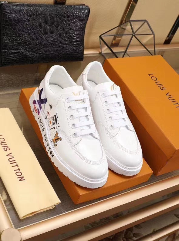 BL - LUV Traners Vert White Sneaker