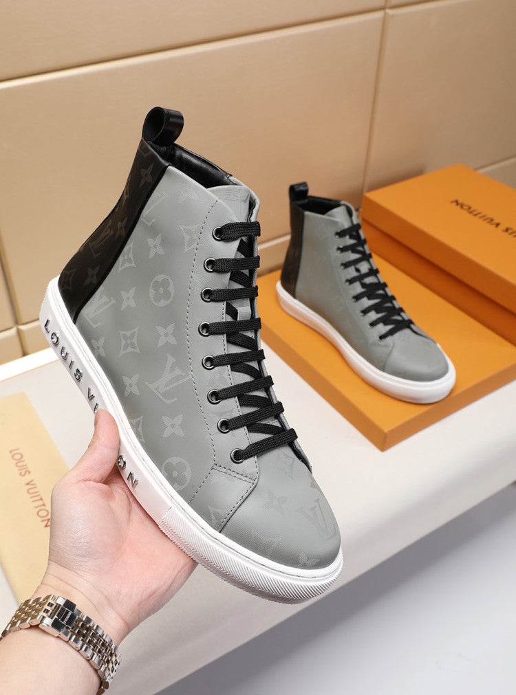 BL - LUV Stellar Trainer Boot Gray Black Sneaker