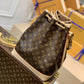 LV Noé Bucket Bag Monogram Canvas For Women,  Shoulder Bags 13.4in/36cm LV M42224