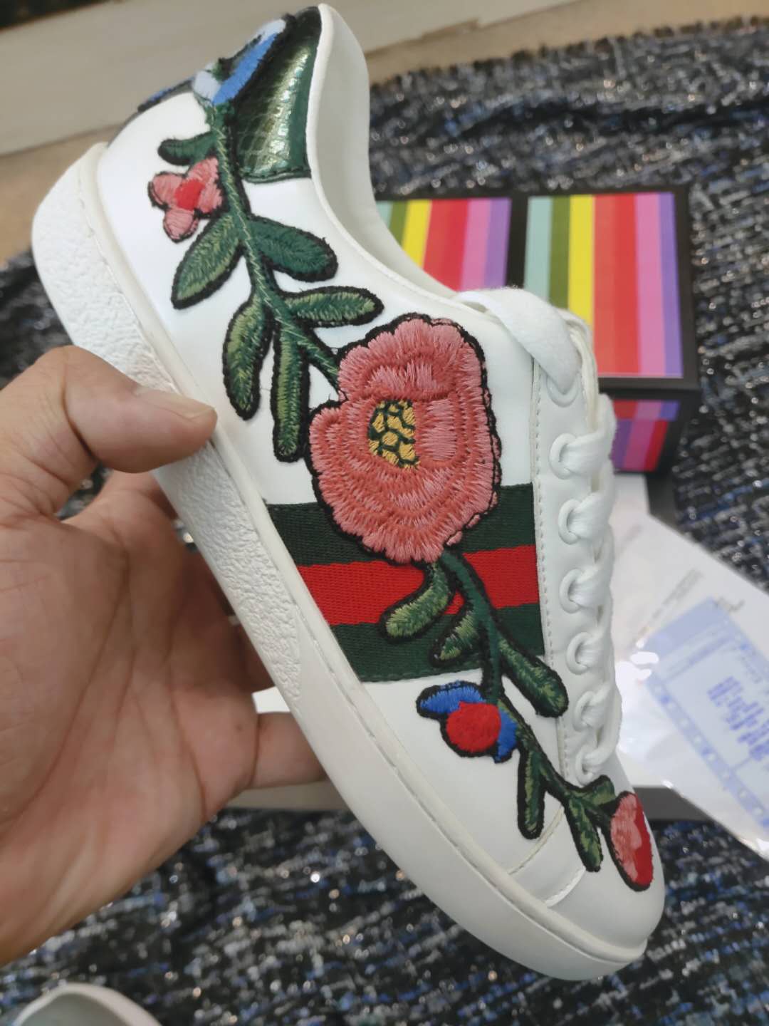 BL-GCI Ace Embroidered Sneaker 031