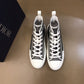 BL - DIR B23 Black and White HIGH-TOP SNEAKER