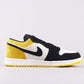 BL - AJ1 black and yellow toes
