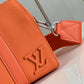 LV City Keepall Aerogram Orange For Men, Bags, Shoulder And Crossbody Bags 10.6in/27cm LV