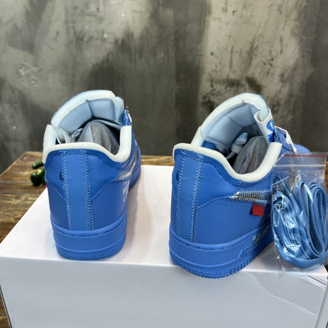 NK Off White AR.FRC 1 Low MCA Sneakers "Blue" For Men CI1173400