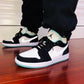BL - AJ1 Black and Green toes