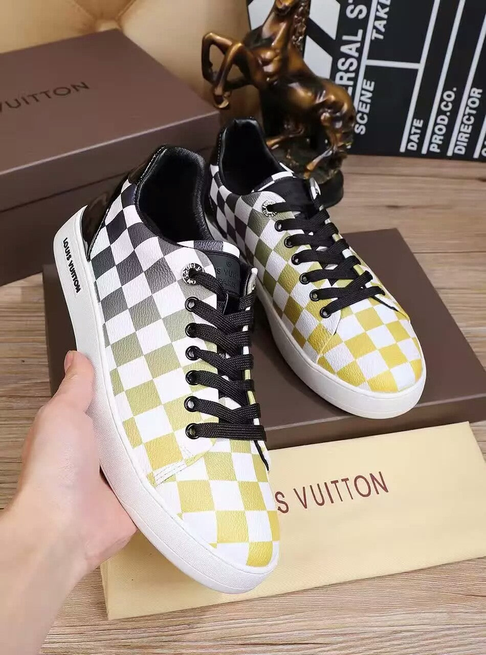 BL - LUV Black And Yellow Sneaker