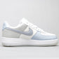 BL - AF1 light blue stitching