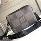 LV Trio Messenger Damier Graphite Black For Men, Bags, Shoulder And Crossbody Bags 9.8in/25cm LV N50017