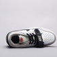 BL - AJ Black Ash Burst Crack Low Top