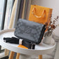 LV Studio Messenger Damier Graphite Gray For Men, Bags, Shoulder And Crossbody Bags 9.3in/25.3cm LV N50013