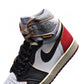 BL - Union x AJ1 High white and red stitching