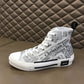 BL - DIR B23 Newspaper HIGH-TOP SNEAKER