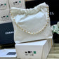 CHL 22 Handbag White For Women 14.4in/37cm AS3261 B08038 10601
