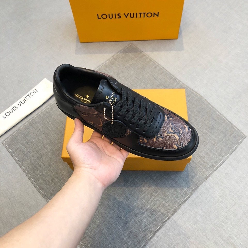 BL - LUV Casual Low Black Brown Sneaker