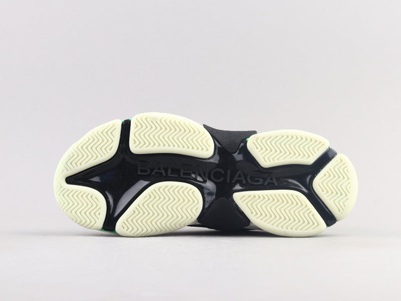 BL - Bla Triple S Black Green Sneaker