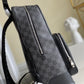LV Campus Backpack Damier Graphite 3D Canvas Grey For Men, Bags 39cm LV N50009