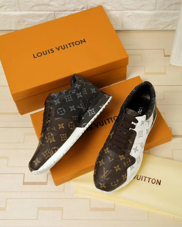 BL - LUV Run Away Brown White Sneaker