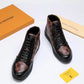BL - LUV HIgh Top Brown Sneaker