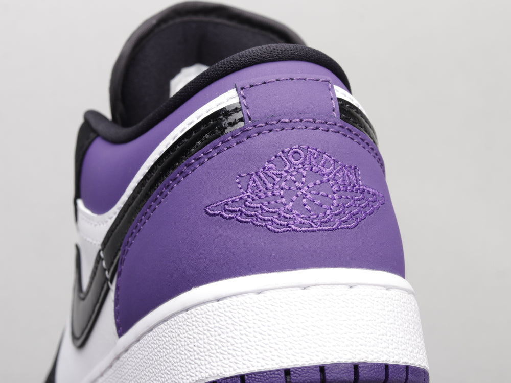 BL - AJ1 Black and purple toes