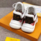 BL - LUV Archlight White Red Brown Sneaker