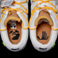 BL - OW x Dunk (NO.39) yellow shoelace brown buckle