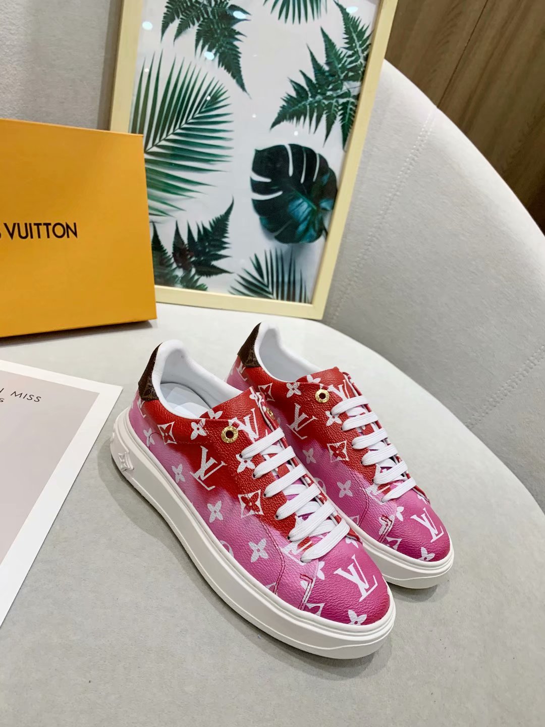 BL - LUV Casual Low Pink Sneaker
