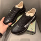 BL-GCI  RHYTON VINTAGE TRAINER BAND BLACK SNEAKER 140