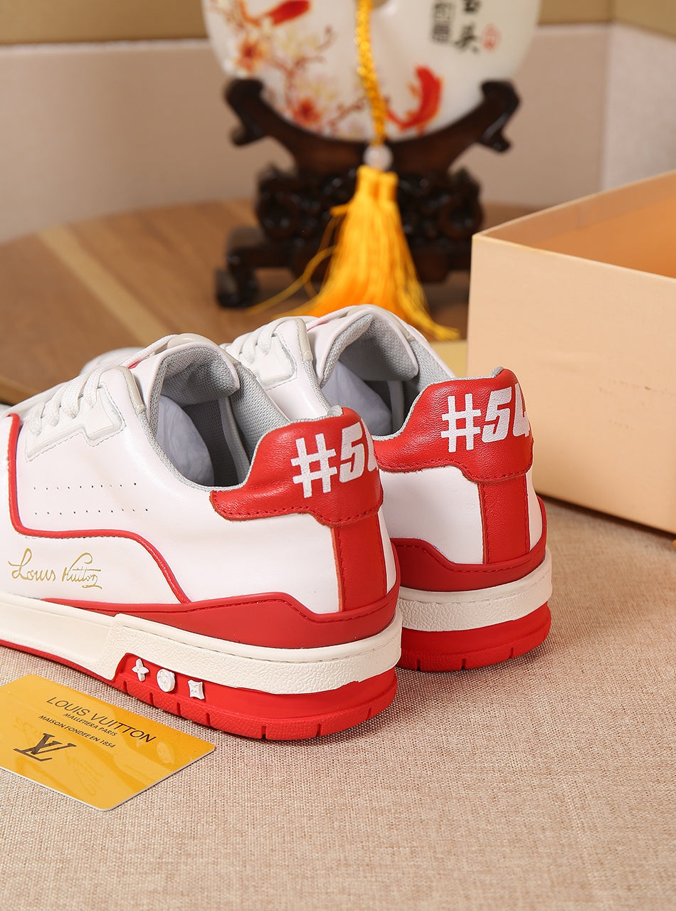 BL - LUV SurfaBL In BLnogram Red White Sneaker