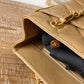 ChanelVintage Beige Large Quilted Caviar Tote Bag For Women 28cm/11in