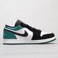 BL - AJ1 black and green toes