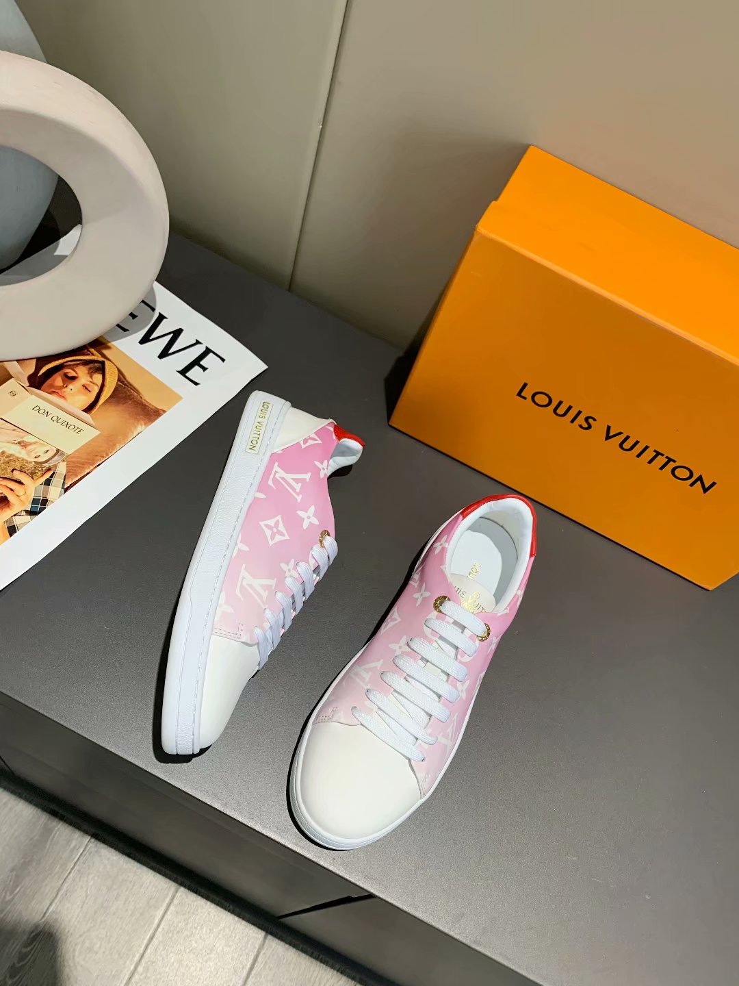 BL - LUV Time Out Orange White Sneaker