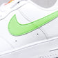 BL - AF1 White powder green low top
