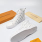 BL - LUV High BLnogram White Boot Sneaker