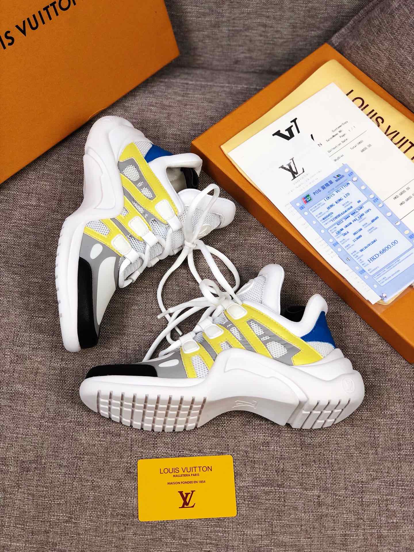 BL - LUV Archlight Brown Black Yellow Sneaker
