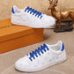 BL - LUV Time Out Blue And White Sneaker