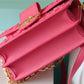 LV Mini Dauphine Monogram Fluo Pink For Women,  Shoulder And Crossbody Bags 18.5cm/7.3in LV M20747