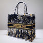DI Large Book Tote Black Multicolor, For Women, Women’s Handbags 16.5in/42cm CD