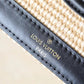 LV Petit Bucket Raffia Black For Women, Women’s Bags, Shoulder And Crossbody Bags 9.4in/24cm LV M59961