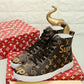 BL - LUV Stellar Trainer Boot Brown S Sneaker