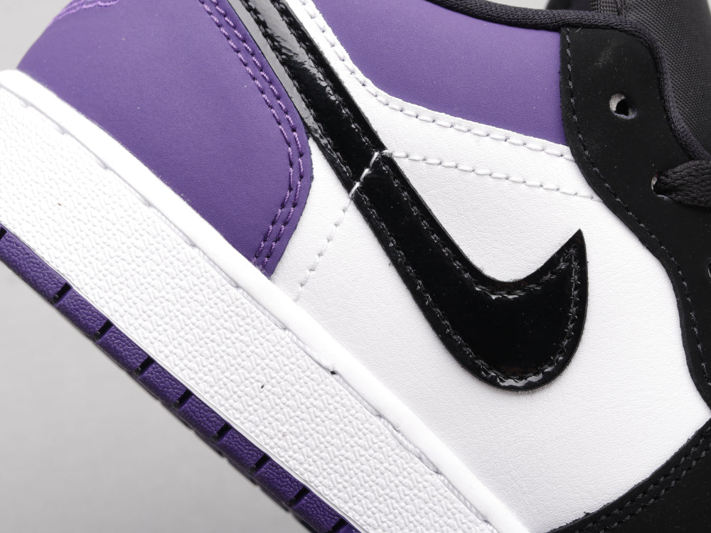 BL - AJ1 Black and purple toes