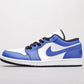 BL - AJ1 white blue lightning