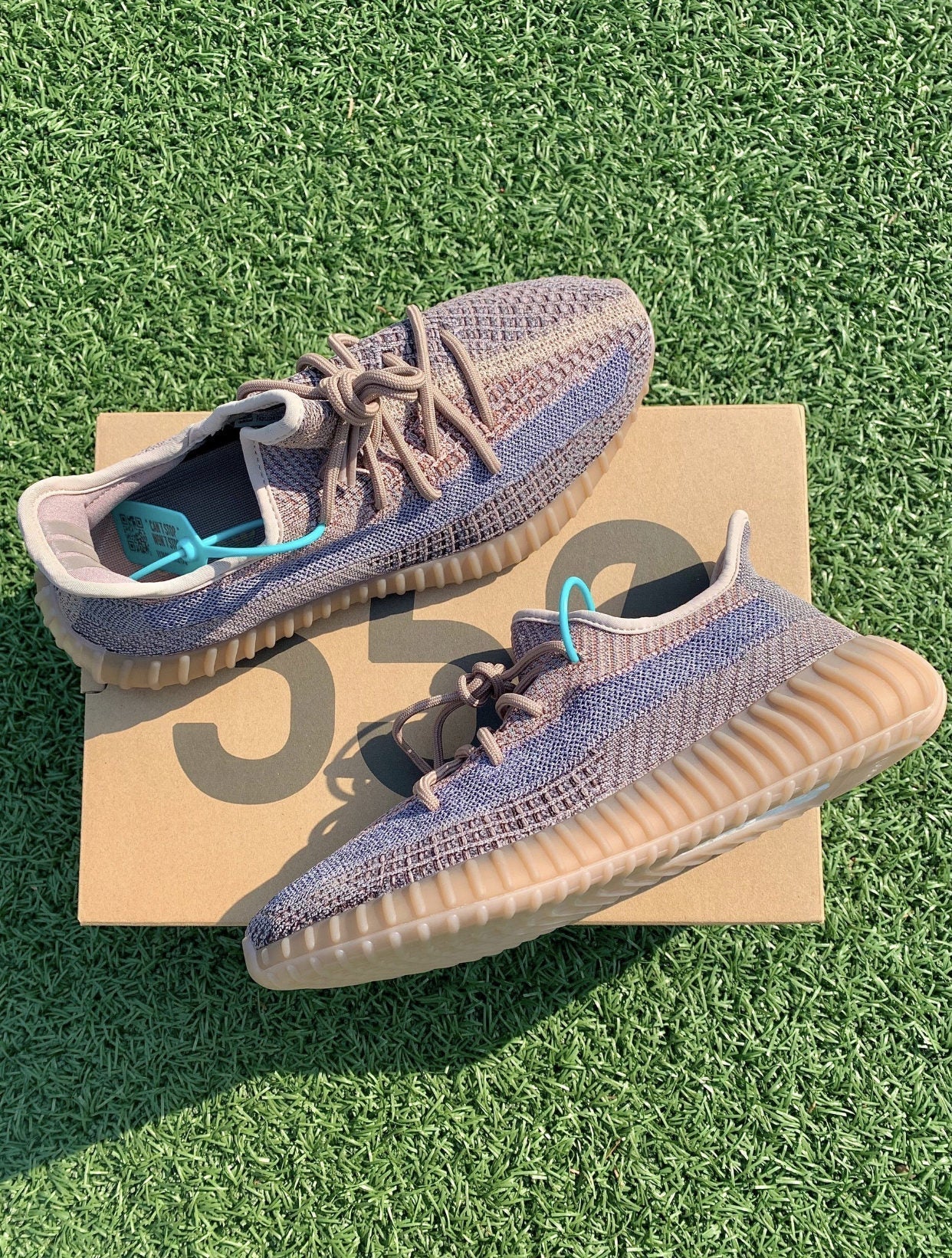 BL - Yzy 380 Blue Brown Sneaker