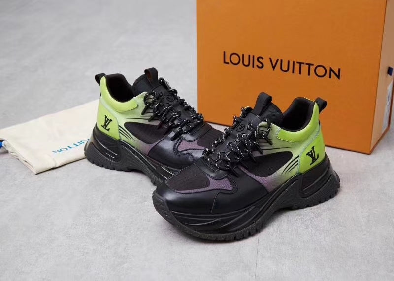 BL - LUV Run Away Green Black Sneaker
