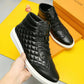 BL - LUV HIgh Top Metal Black Sneaker