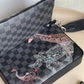 LV Trio Messenger Damier Graphite Canvas For Men, Bags, Crossbody Bags 9.8in/25cm LV N58040