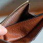LV ID Card Holder Damier Graphite Canvas Brown For Men, Wallet 13cm LV N60378