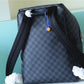 LV Discovery Backpack Damier Graphite Canvas For Men, Bags 40cm LV N45275