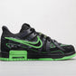 BL - OW x Rubber Dunk Black & Green